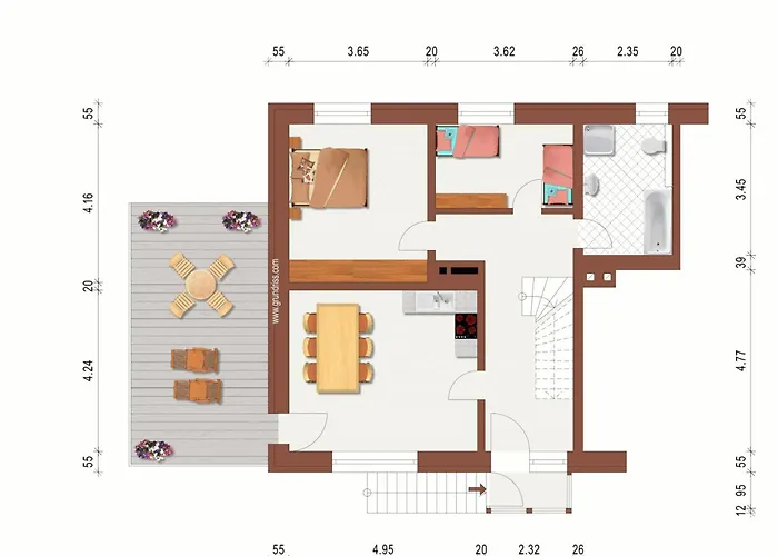 Nur 15 Minuten Bis Fulda - Ideal Zum Arbeiten - Am Vulkanradweg - 3 Schlafzimmer Grosse Terrasse - Grill - Taufstein 1 *