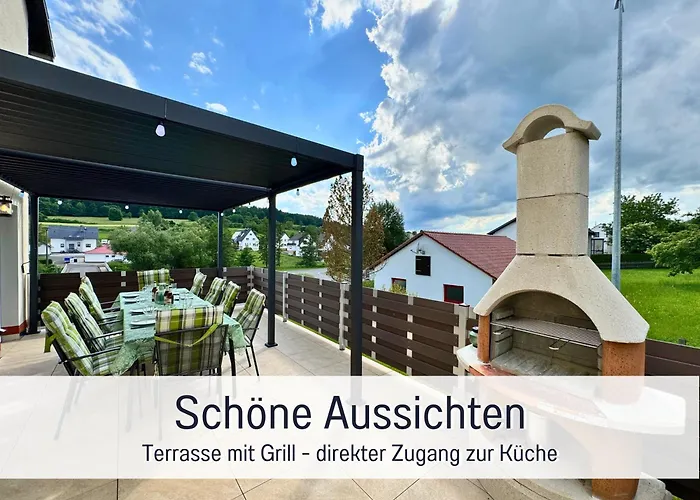 Nur 15 Minuten Bis Fulda - Ideal Zum Arbeiten - Am Vulkanradweg - 3 Schlafzimmer Grosse Terrasse - Grill - Taufstein 1 펜션 Herbstein
