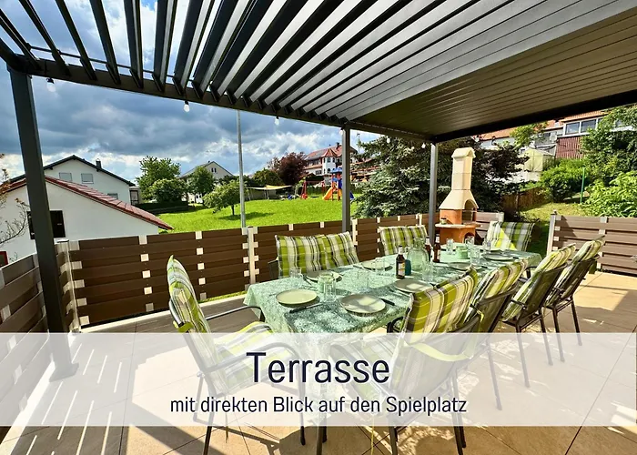펜션 Nur 15 Minuten Bis Fulda - Ideal Zum Arbeiten - Am Vulkanradweg - 3 Schlafzimmer Grosse Terrasse - Grill - Taufstein 1