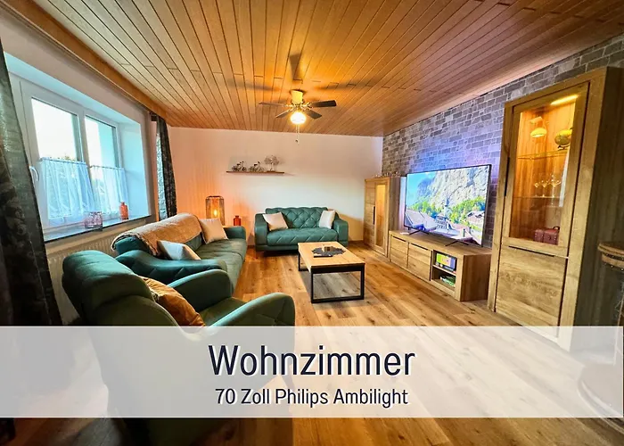 Nur 15 Minuten Bis Fulda - Ideal Zum Arbeiten - Am Vulkanradweg - 3 Schlafzimmer Grosse Terrasse - Grill - Taufstein 1 * Herbstein