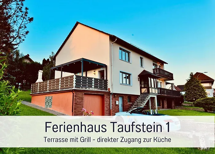 Nur 15 Minuten Bis Fulda - Ideal Zum Arbeiten - Am Vulkanradweg - 3 Schlafzimmer Grosse Terrasse - Grill - Taufstein 1 Herbstein