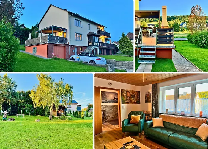 Nur 15 Minuten Bis Fulda - Ideal Zum Arbeiten - Am Vulkanradweg - 3 Schlafzimmer Grosse Terrasse - Grill - Taufstein 1 * Herbstein