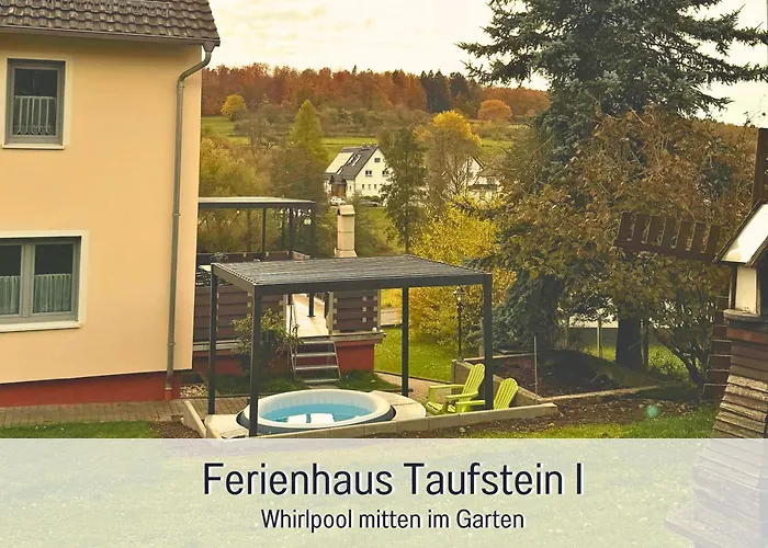 펜션 Nur 15 Minuten Bis Fulda - Ideal Zum Arbeiten - Am Vulkanradweg - 3 Schlafzimmer Grosse Terrasse - Grill - Taufstein 1 *